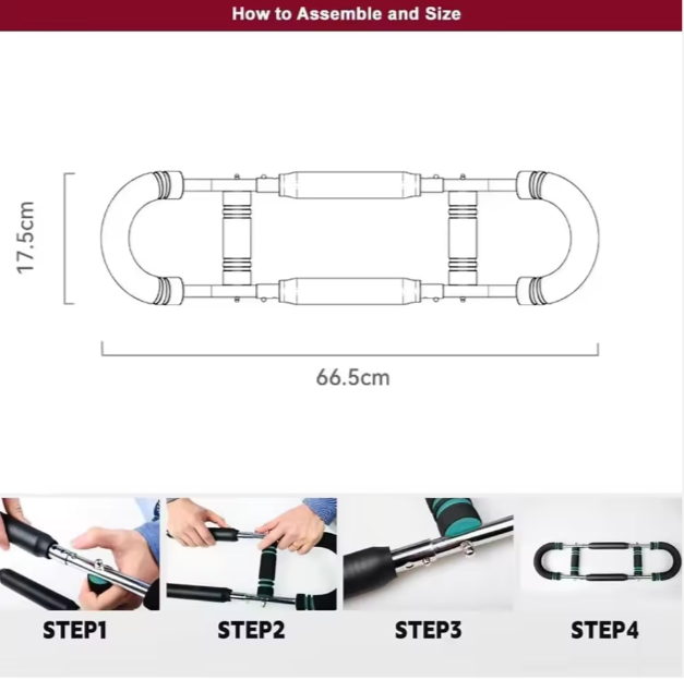 Twister Arm Trainer – Explosive Chest Arm Workouts Anywhere