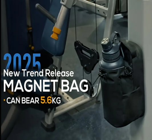 Magnetic Gym Bottle Bag – The Hands-Free Revolution for Your Workout